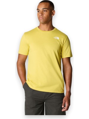 The North Face Man Foundation Heat Graphic Sarı Erkek T-Shirt