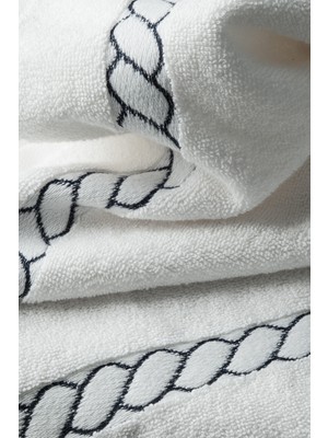 Cotto N Mania Ancora Spuma Bathmat - 50X75 cm   Premium Ayak Havlusu / Banyo Paspas