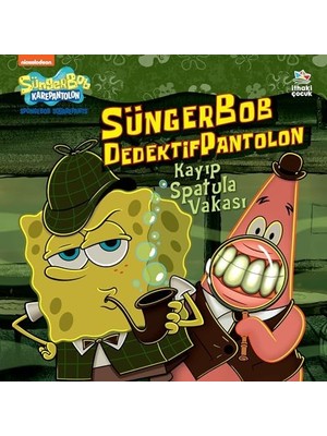 Vavis Sünger Bob Dedektif Pantolon - Kayıp Spatula Vakası