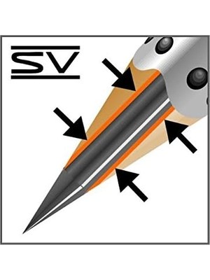 Vavis Kalem Grip 2001, Sertlik Derecesi: 2b ve = 6