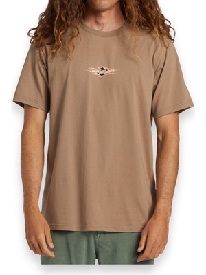 Billabong ABYZT02266 Tall Tale Tees Kahverengi Erkek T-Shirt