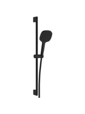 VitrA Artema Core Square A4591736 3f Sürgülü El Duşu Takımı, Mat Siyah
