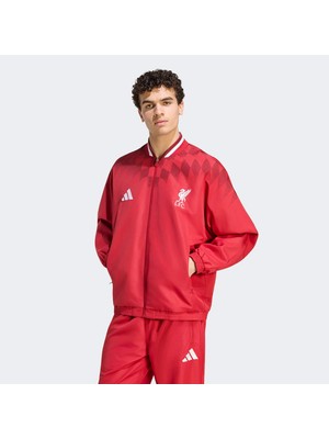 Adidas Liverpool Fc Stadium Erkek Kırmızı Ceket.-