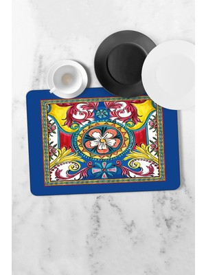 Dekomod Bulaşık Kurutma Matı Kurulama Bezi Örtüsü Tezgah Üstü Emici Bulaşıklık 40X50 cm Yıkanabilir