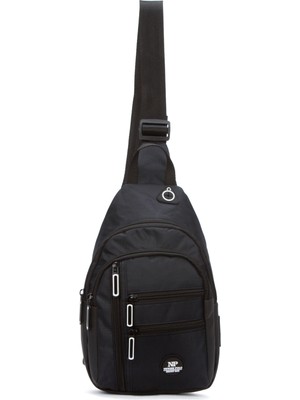 Sannora Bags Unisex Su Geçirmez Kulaklık USB Çıkışlı Çapraz Askılı Çanta Bel Omuz ve Göğüs Çanta Günlük Bodybag