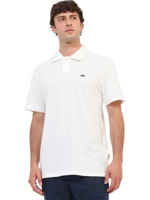 Quiksilver Mw Pıque Polo Snow White Erkek Kısa Kol T-Shirt