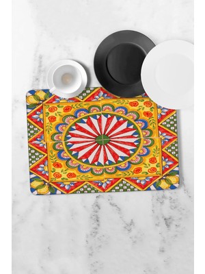 Dekomod Bulaşık Kurutma Matı Kurulama Bezi Örtüsü Tezgah Üstü Emici Bulaşıklık 40X50 cm Yıkanabilir