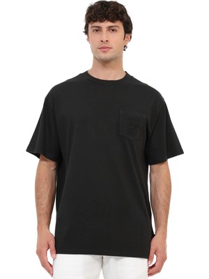 Quiksilver Oxnı Washed Ss Tee Siyah Erkek Kısa Kol T-Shirt