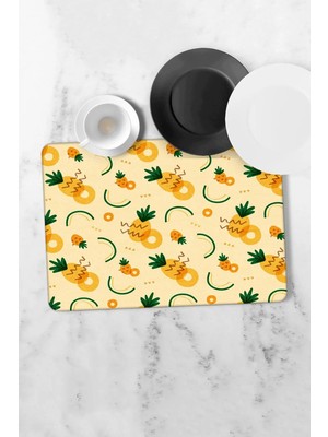 Dekomod Bulaşık Kurutma Matı Kurulama Bezi Kurutma Örtüsü Tezgah Üstü Bulaşıklık 40X50 cm Yıkanabilir MAT13