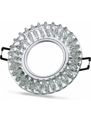 5 Adet Noas YL65 1727 Troya LED Çerçeveli 4000K Kristal Cam Spot Kasa