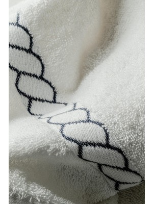 Cotto N Mania Ancora Spuma -50X100 cm Premium Havlu