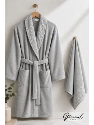 Güvenal Layla | Soft Unisex Bornoz | Bornoz | Erkek Bornoz | Kadın Bornoz | Hediyelik | Sabahlık | Çeyiz