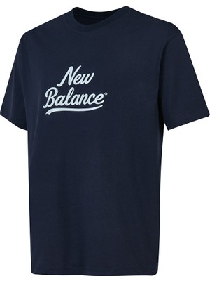Nb New Balance MNT3637 Lacivert Erkek Tişört
