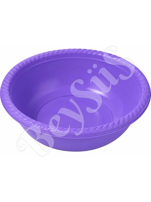 BeySüS Parti Salata Kasesi Plastik Mor