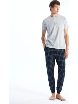 Lc Waikiki Yeni Sezon Standart Kalıp Ekose Erkek Pijama Alt