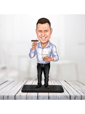 Ahşap_karikatür_biblo _ats-22