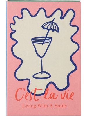 Mudo Home C'EST LA VIE KİTAP KUTU 19X30 CM