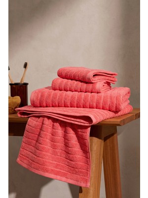 Teohomelinens Phaselis Banyo Set 2'li El Havlu 50X90 cm ve 2'li Banyo Havlu 70X140 cm