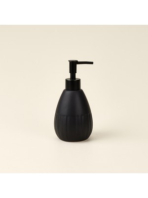 Evidea Bath Matte Sıvı Sabunluk - Siyah - 400 ml