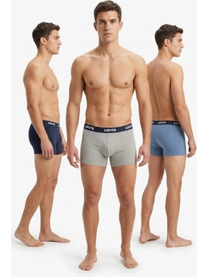 Levi's 3 Lü Paket Erkek Pamuklu Boxer