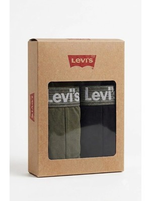 Levi's Pamuklu 2'li Erkek Boxer