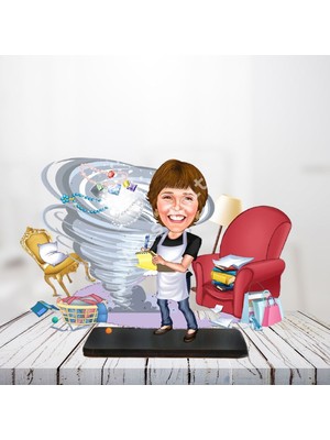 Ahşap_karikatür_biblo _ATS-328