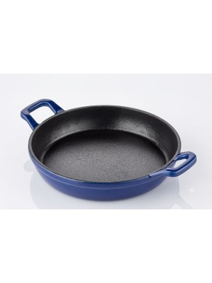 Silver SİL-1316 Sahanda 16 Lık Döküm Tava Mavi