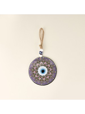 Evidea Deco Mandala Nazarlık - Renkli - 15 cm