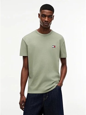 Tommy Hilfiger Tjm Erkek Regular Badge T-Shirt