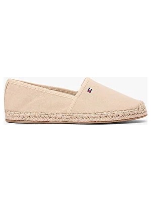 Tommy Hilfiger Kadın Flag Canvas Espardil