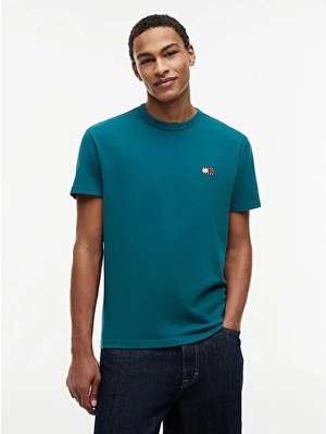 Tommy Hilfiger Tjm Erkek Regular Badge T-Shirt