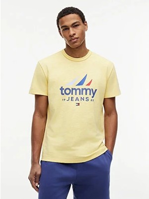 Tommy Hilfiger Tjm Erkek Regular Sailboat S/s T-Shirt