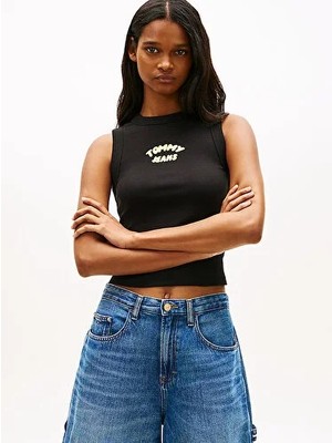 Tommy Hilfiger Kadın Tjw Slim Fit Bubble Tank Top