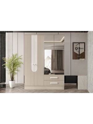 Doressa Casito 4 Kapılı Gardırop