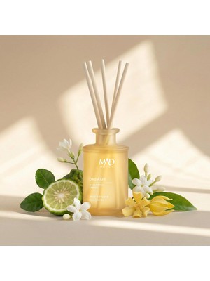 Vavis Mad Wellbeing Dreamy 190 Ml, Rattan Çubuklu Ortam Kokusu – Bergamot, Yasemin ve Sandal Ağacı ile Rüya Gibi Bir Atmosfer
