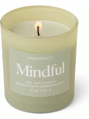 Paddywax - Yeşil Cam Vazo Mindful 141GR