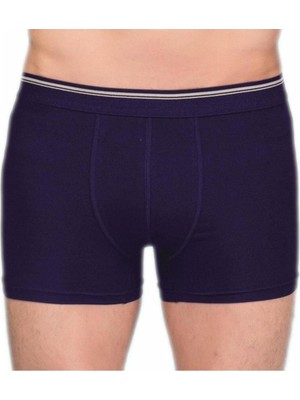 Berrak Likralı 1097 Erkek Boxer 3'lü Paket-Lacivert-Xl