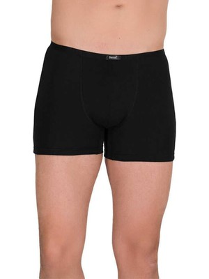 Berrak Erkek Ince Kemerli Likralı Boxer BERRAK-4488-SİYAH-S