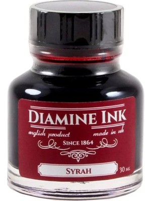 Diamine Şişe Mürekkep 30ML Syrah
