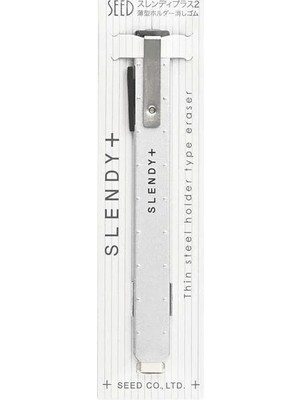 Seed Slendy Plus-2 Kalem Silgi Gümüş
