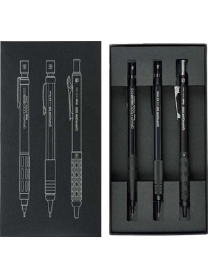 Pentel  Mechanical Pencil 60TH Anniversary Limited Edition 3-Mekanik Uçlu Kalem Seti