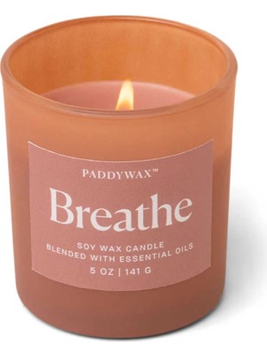 Paddywax - Kırmızı Cam Vazo Breathe 141GR