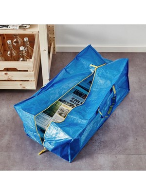 Ikea Frakta Çanta,hurç Mavi, 73X35X30 cm 76 Lt