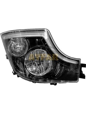 EstoreBox Far Sol Siyah Çerçeveli Manuel LED Drl Mercedes Actros Iv Euro6 Ayf 505878