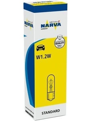 EstoreBox Narva Ampul T5 12 V 1.2W Dipsiz Nrv 17037