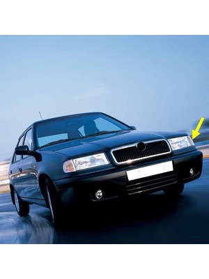 EstoreBox Sol Ön Sinyal Lambası Beyaz Duysuz 6U0953041A Skoda Felicia 1995-2001