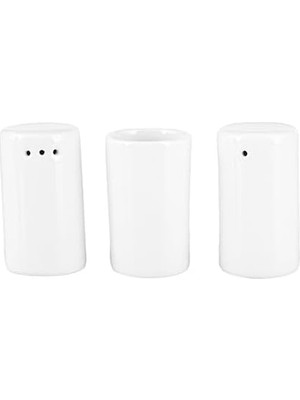 EstoreBox Porland Beyaz Menaj Takımı 3 Parça