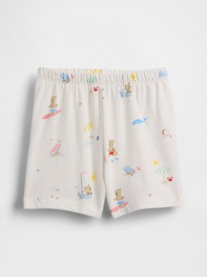 Gap Bebek Kırık Beyaz First Favorites Organik Pamuk Beach Bear Şort