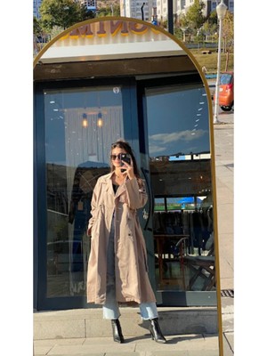 Bellavita Botuique Oversize Düğmeli Trençkot – Bella Vita Signature