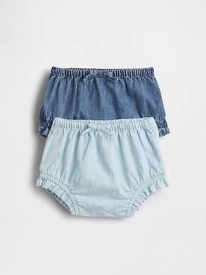 Gap Bebek Mavi Denim Şort (2'li)